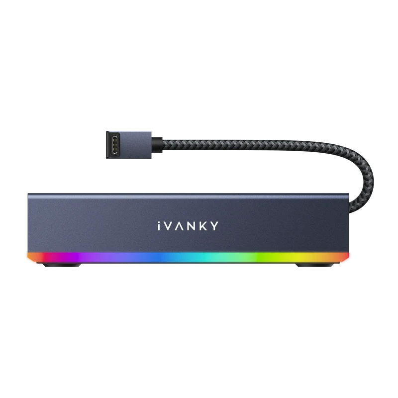 Gaming Dock with RGB Lighting