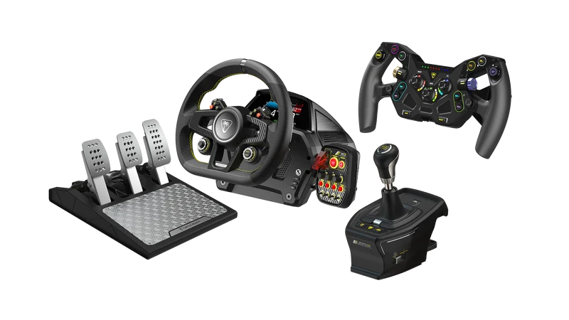VelocityOne Race Wheel & Pedal System + VelocityOne F-RX Formula Wheel + VelocityOne Multi-Shift Bundle