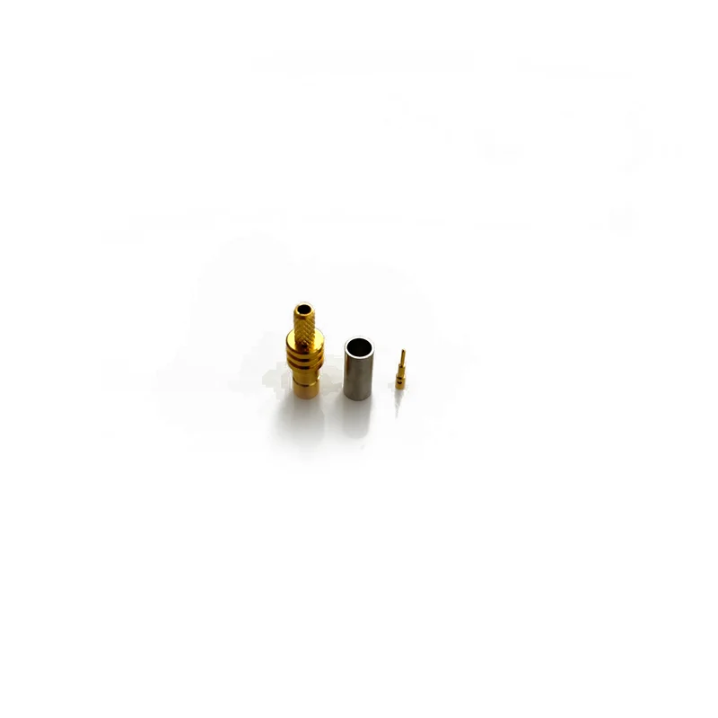 SMB-08-01-L-TGG • SMB straight crimp jack for RG174