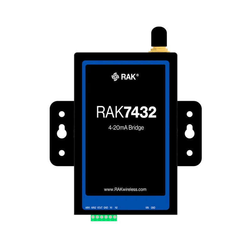 RAK7432 • WisNode Bridge Analog 4-20mA Bridge to LoRaWAN