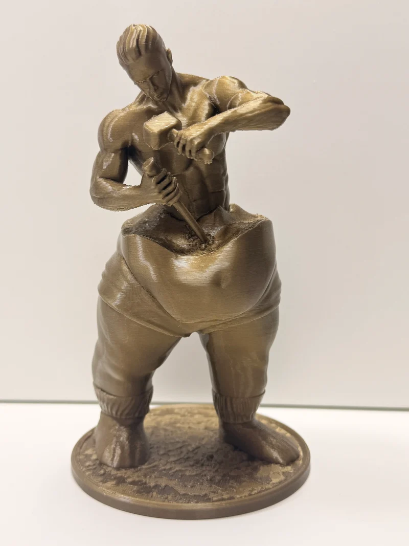 Statuetta "Self-Made Man" (L'Uomo che scolpisce se stesso)