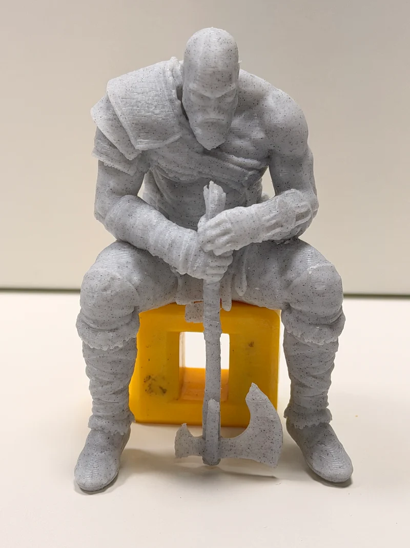 Statuetta Guerriero a Riposo (Kratos)