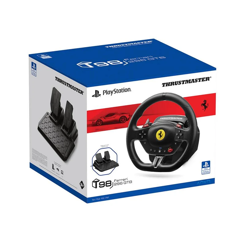 Thrustmaster Volante T98 + Pedaliera PS5/PS4/P