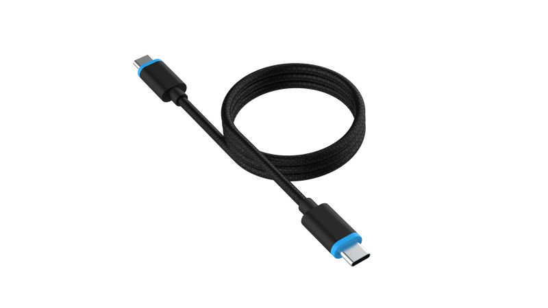 VelocityOne Flight Blue USB-C to USB-C Cable