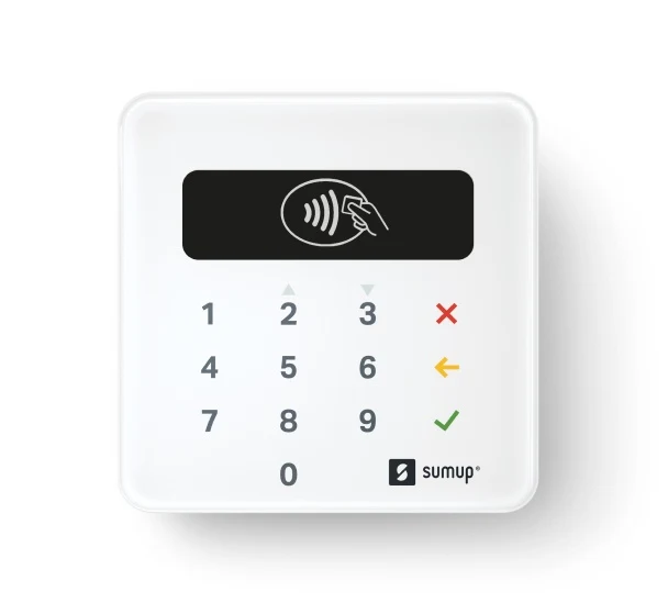 MOBILE POS SUMUP AIR LETTORE DI CARTE BLUETOOTH PER ANDROID-IOS