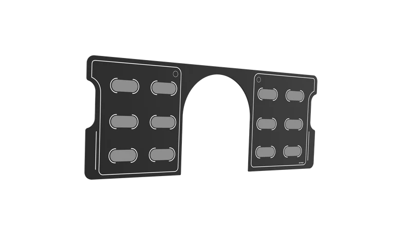 VelocityOne Flight Status Indicator Panel, Blank Layout