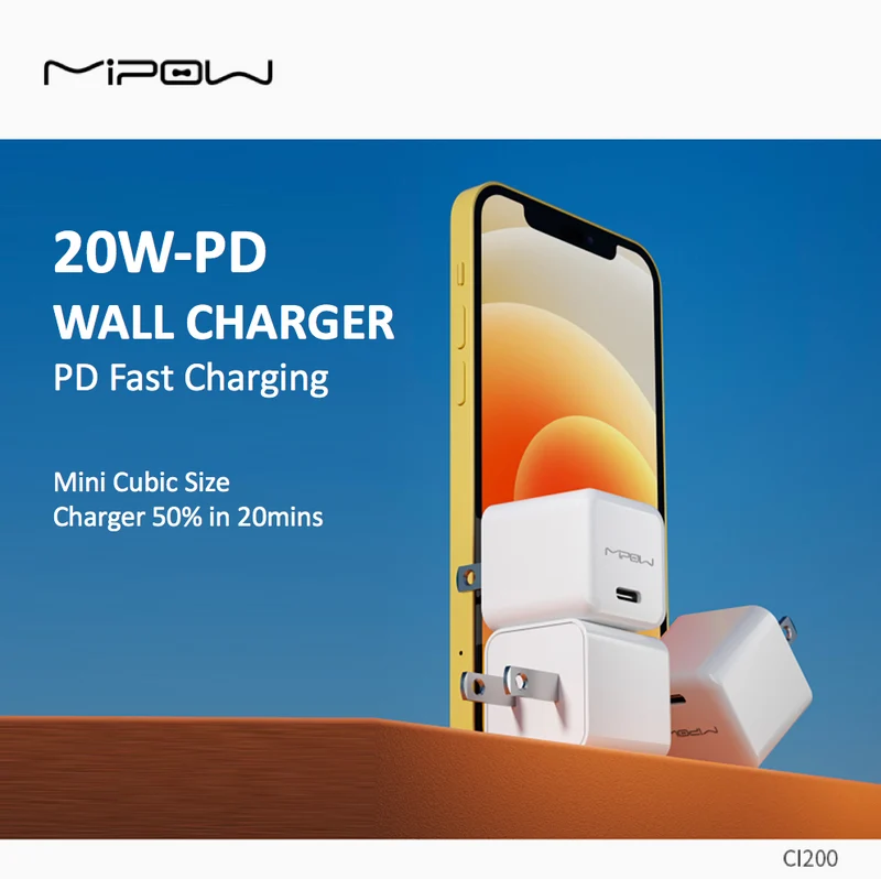 20W Mini-Cubic Wall Charger