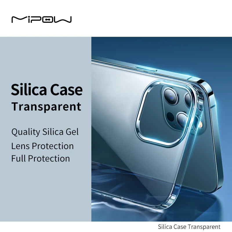 Crystal Clear Silica Case
