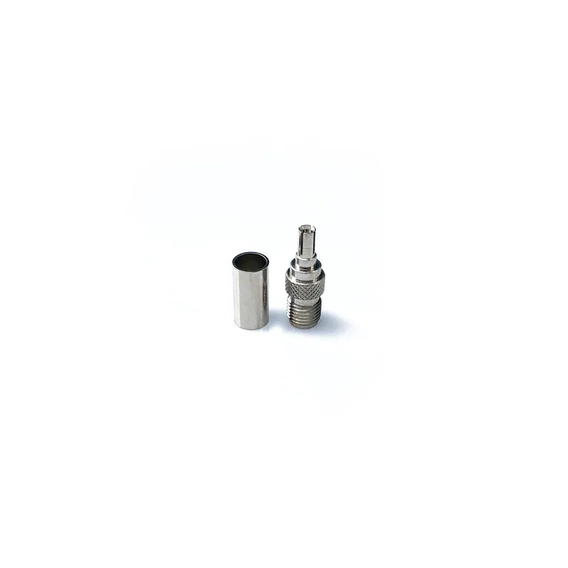 CRC9-75-07-TGN • CRC9 plug to SMA female antenna adaptor