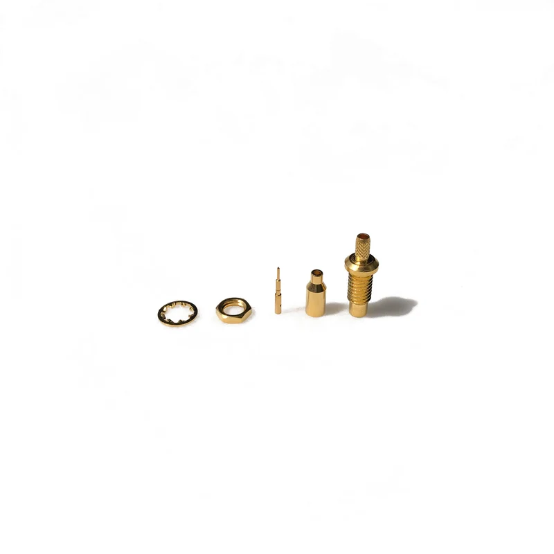 SMC-50-01-I-TGG • SMC bulkhead crimp jack