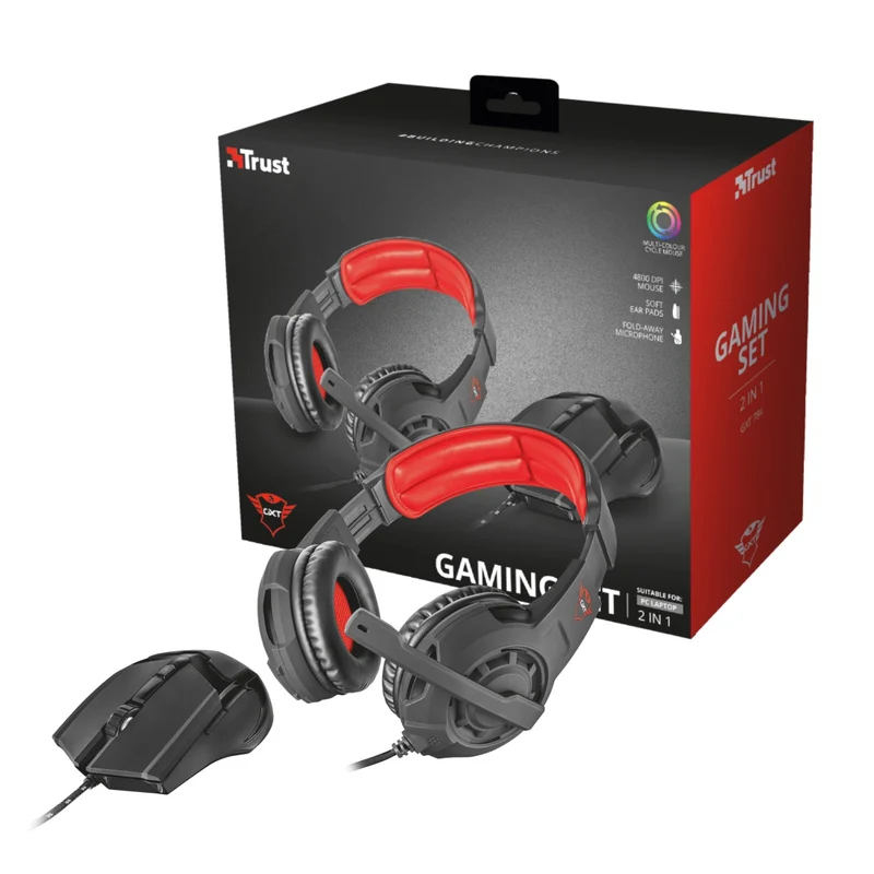CUFFIE E MOUSE DA GAMING GTXT 7894
