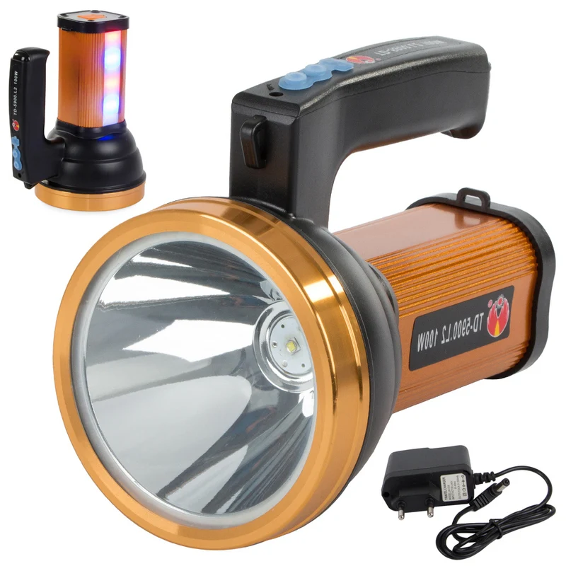 Potente faro da campeggio a LED ricaricabile