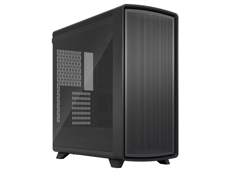 Fractal Design Summit Curved Wood ATX Case - Blackout TG Light Tint