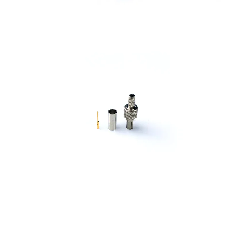 CRC9-75-01-LTGN • CRC9 plug straight crimp for RG174