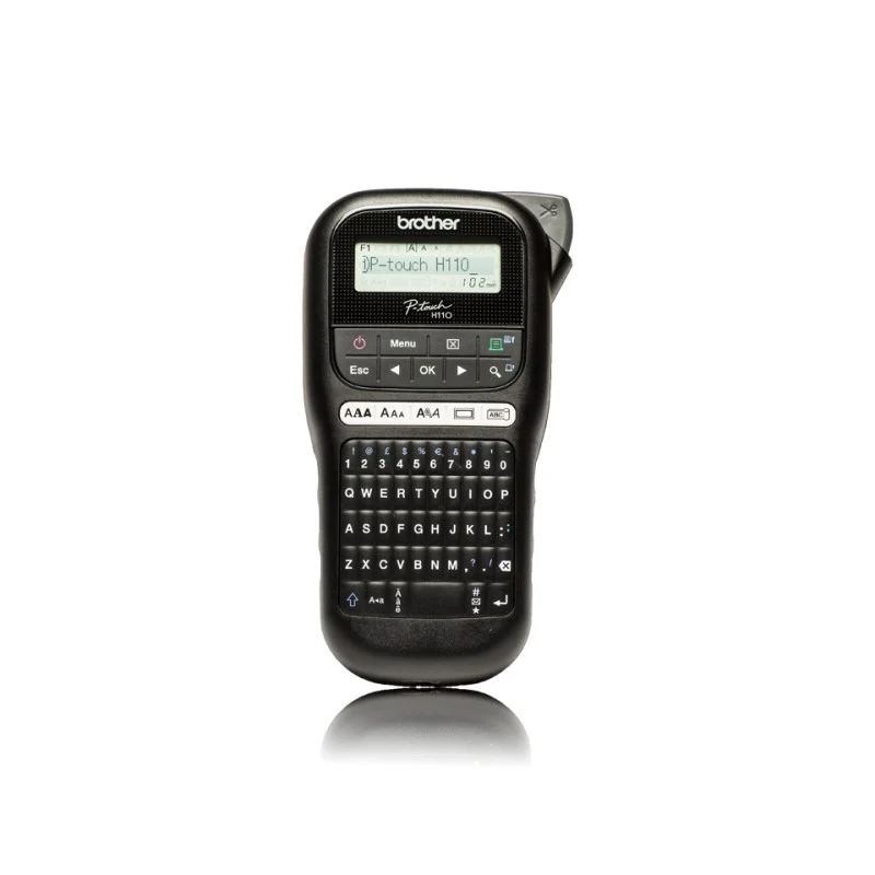 Brother PT-H110 stampante per etichette (CD) Trasferimento termico 180 x DPI 20 mm/s TZe QWERTY