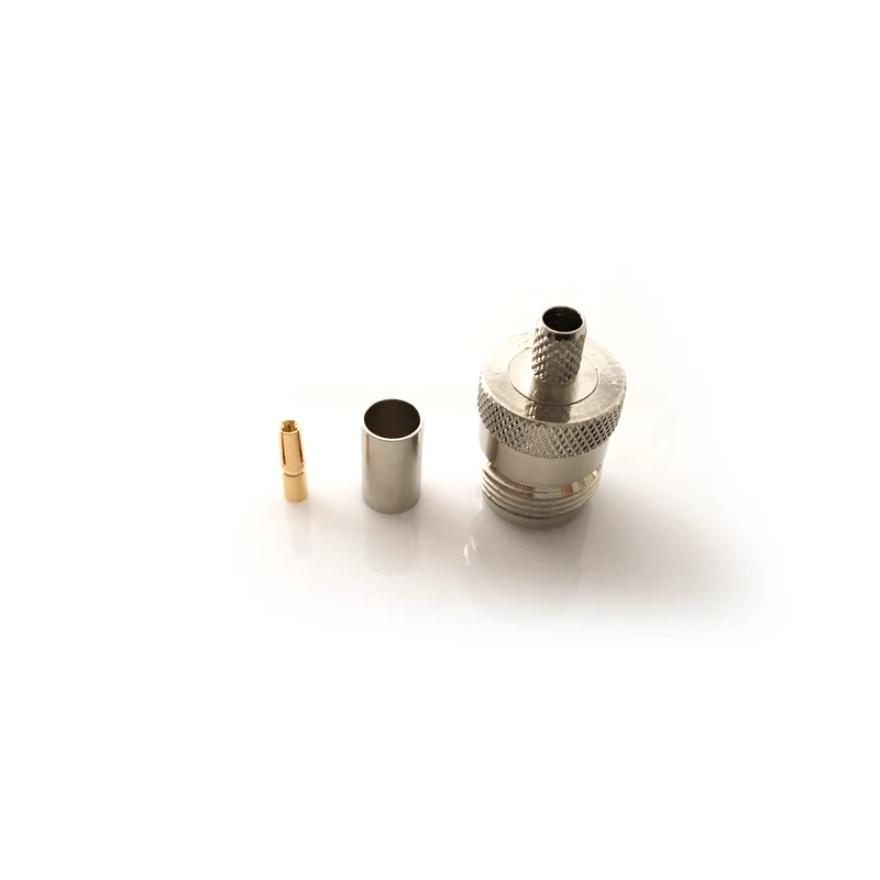 N-14-34-J-TGN • N-type jack straight in-line crimp for LMR240/CLF240