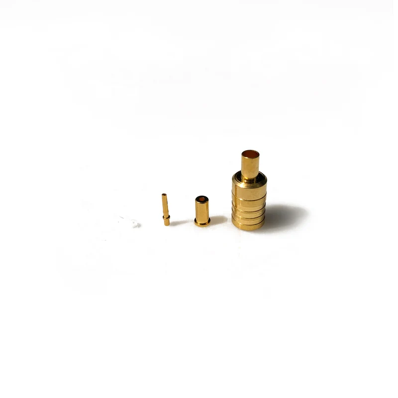 SMB-07-16-I-TGG • SMB Plug straight crimp for IPEX cable