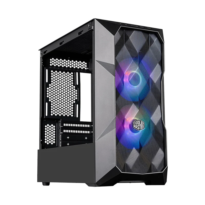 Cooler Master MasterBox TD300 ARGB Mini Tower mATX Case (Black)
