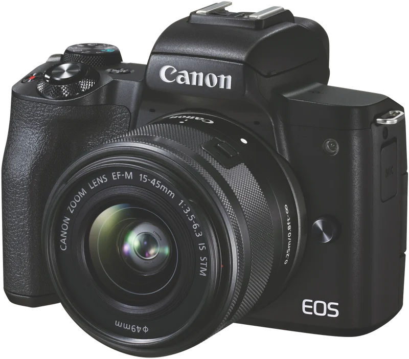 Canon M50 Mark II with EFM 15-45mm lens kit