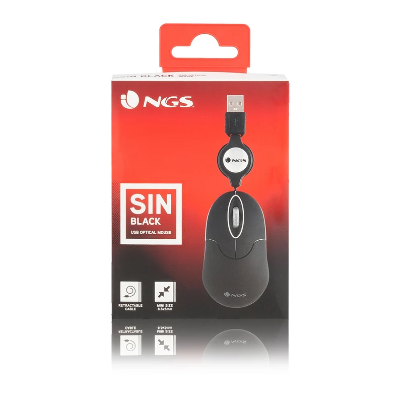 MOUSE NGS RETRACT SIN BLAC