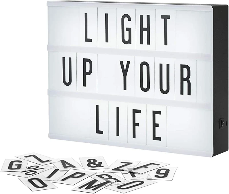 Lightbox Bianco. Size 30x22x6cm