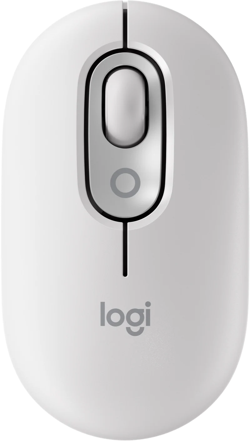 Logitech POP Wireless Mouse (Off White)