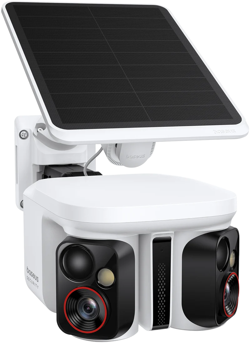 Baseus X1 Pro 3K Dual Lens Solar-Powered Security Camera