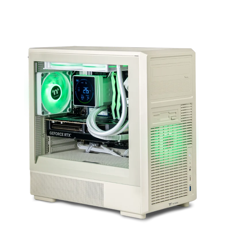 Thermaltake Retro PRO Gaming Desktop PC (AMD 7500F / RTX 5070 / 32GB RAM)
