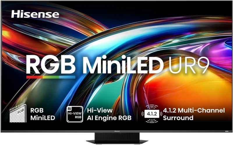 Hisense 65" UR9SAU RGB 4K MiniLED 170Hz TV 2026