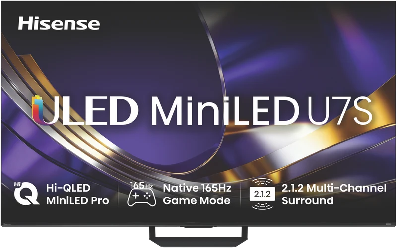 Hisense 65" U7SAU 4K ULED MiniLED 165Hz TV 2026
