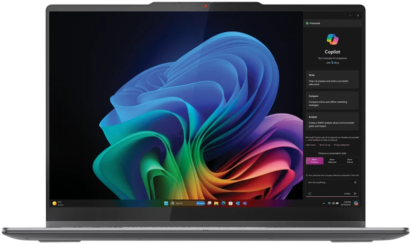 Lenovo Yoga 7 14 Copilot+ Core Ultra 7 16GB 1TB 2in1 Laptop