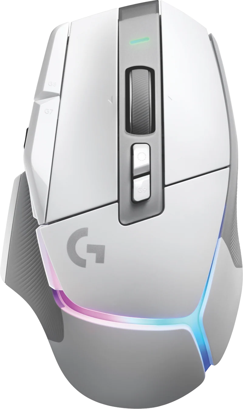 Logitech G502X Plus Gaming Wireless Mouse (White)