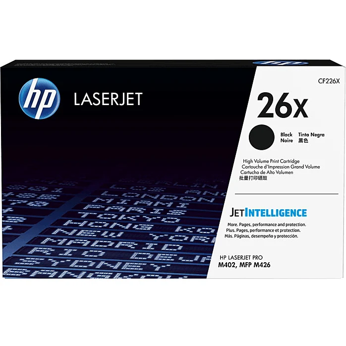HP 26X Toner Ink Cartridge High Yield Black Laserjet Pro MFP M426 M402