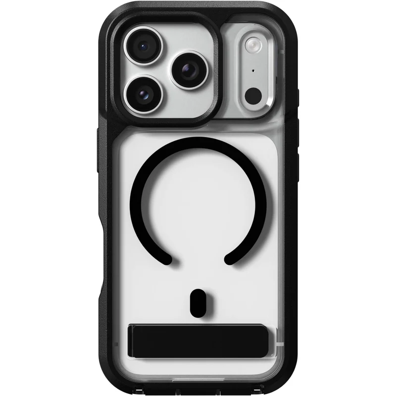 ZAGG Rainier Snap KickStand Case for iPhone 18 Pro/17 Pro (Black)