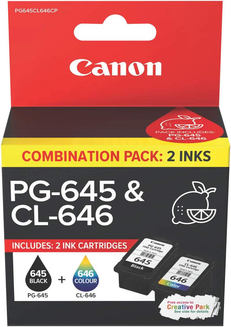 Canon PG645 & CL646 Value Pack Ink Cartridge