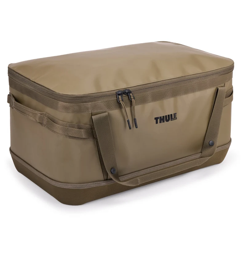 Thule 55L Chasm Gear Hauler Bag with Waterproof Base in Deep Khaki