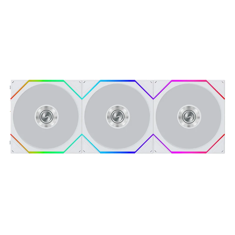 Lian Li Uni Fan TL Flex 2.4GHz Wireless 120mm ARGB Fan 3 Pack - White (12TL1F3W)