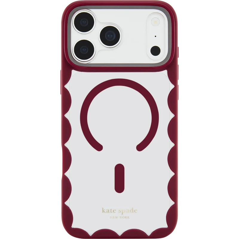 Kate Spade Magsafe Case for iPhone 18 Pro (Rhubarb Jam)