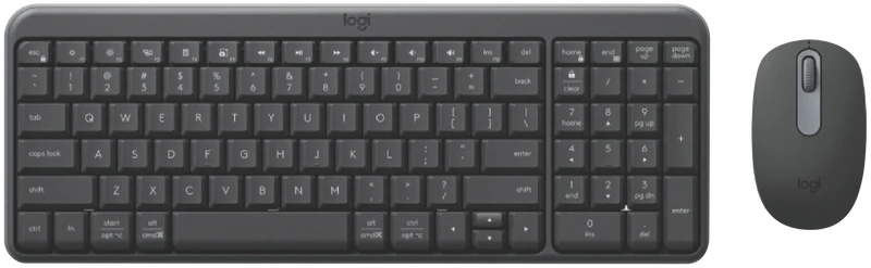 Logitech MK250 Bluetooth Wireless Keyboard & Mouse (Graphite)