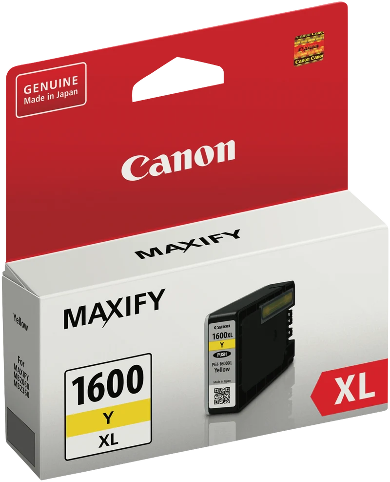 Canon PGI1600XL Yellow Ink Cartridge