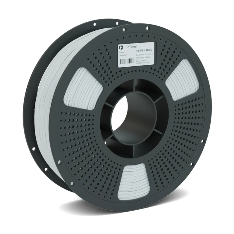 Filaform Naked PETG Matte 3D Printer Filament 1.75mm 1kg (Jade White)