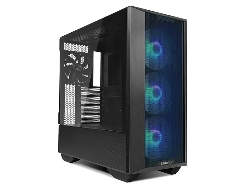 Lian Li LANCOOL III-X Mid-Tower RGB Gaming Case - Black