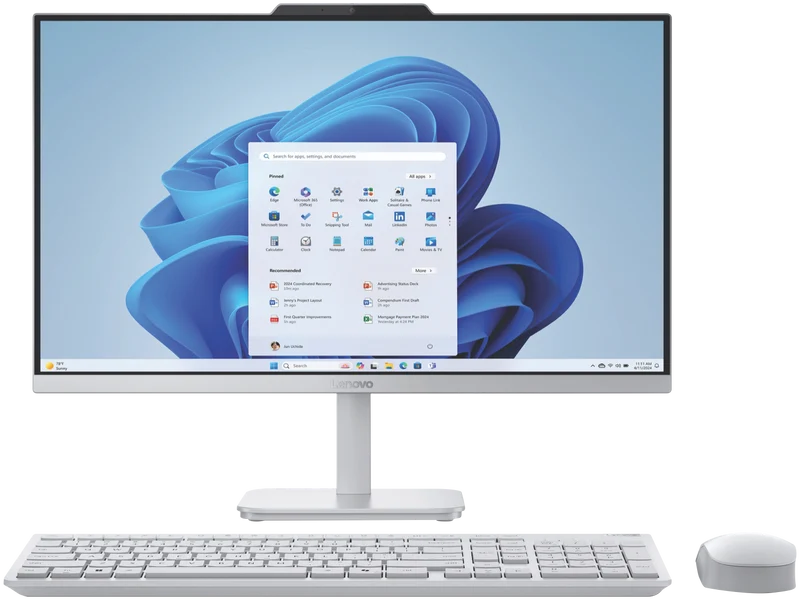 Lenovo 23.8" i3 8GB 512GB AIO