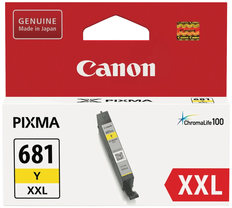 Canon CLI681XXL Yellow Ink Cartridge