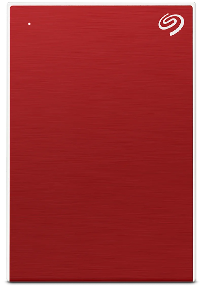 Seagate 1TB OneTouch Portable Hard Drive (Red)
