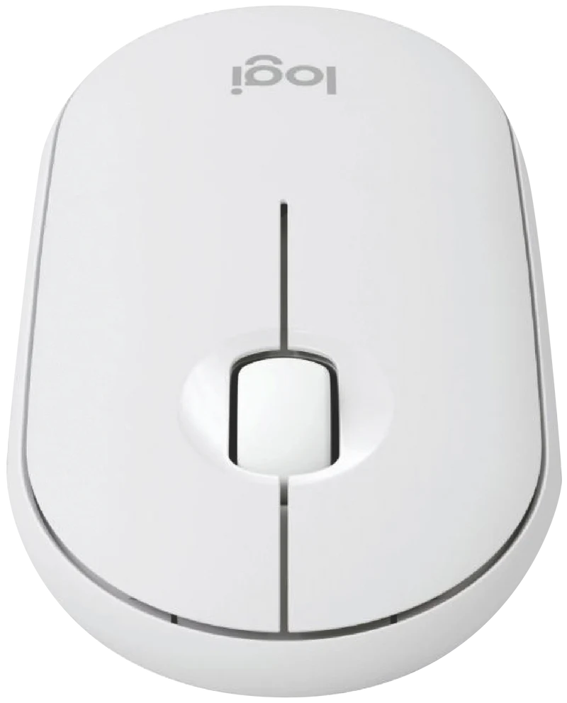 Logitech M350s Pebble Wireless Mouse (White)
