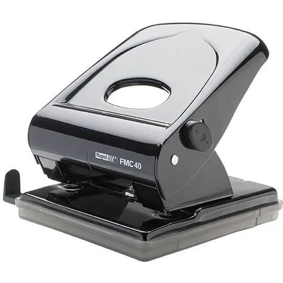 Rapid FMC40 2 Hole Punch Black