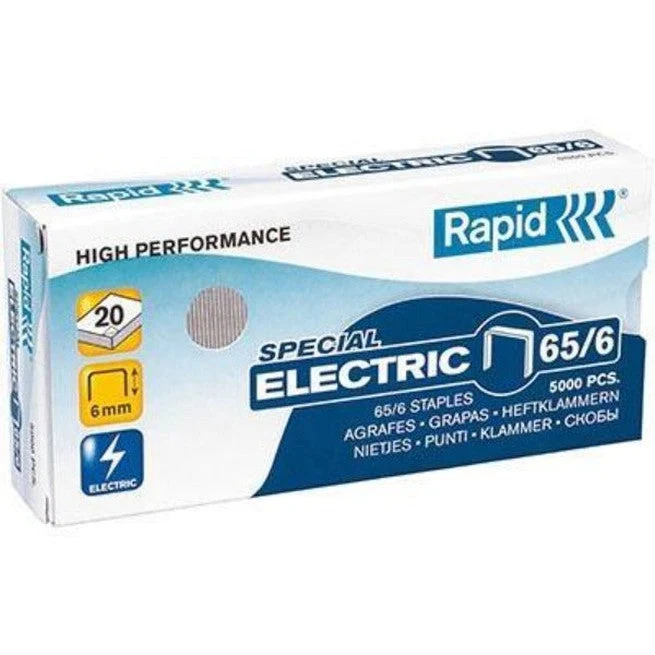 Rapid Strong Staples 65/6 Box 5000