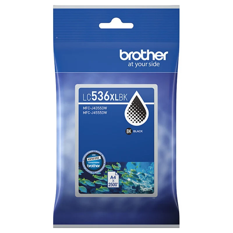 Brother LC536 Black Ink Cartridge LC-536XLBK