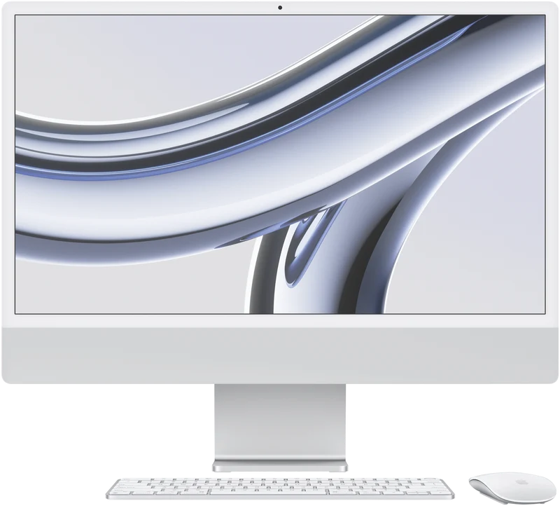Apple iMac 24" Retina 4.5K Display with M3 chip 10-core GPU 256GB Silver